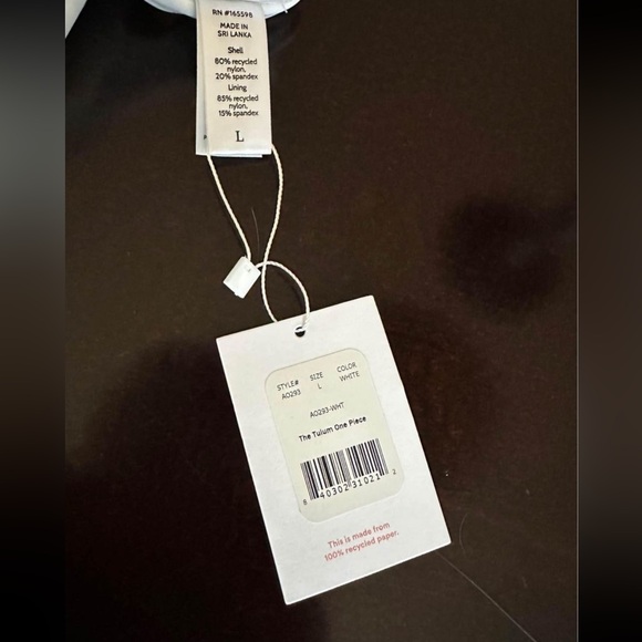 Andie The Tulum One Piece Suit Large - Picture 6 of 6